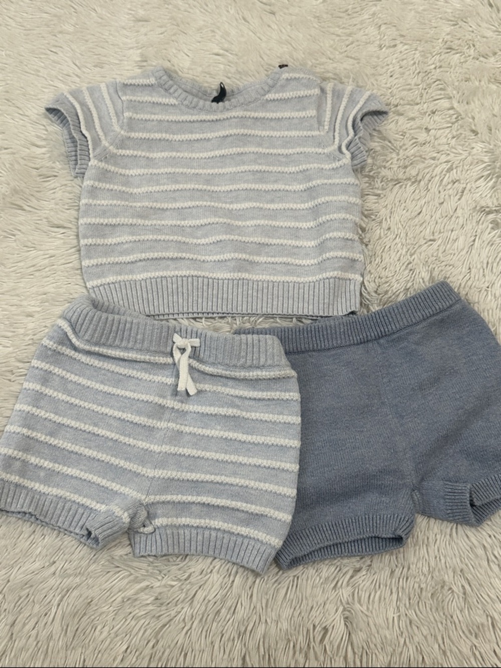 🔎 Janie and Jack Knit Outfit & Knit Shorts 6-12 months